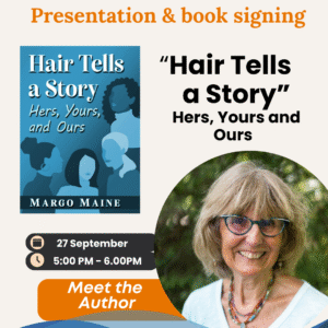 in person book signing in Dublin with Dr Margo Maine