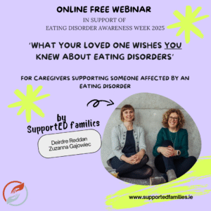 helping you as a caregiver to understand how best to support your loved one in eating disorder recovery