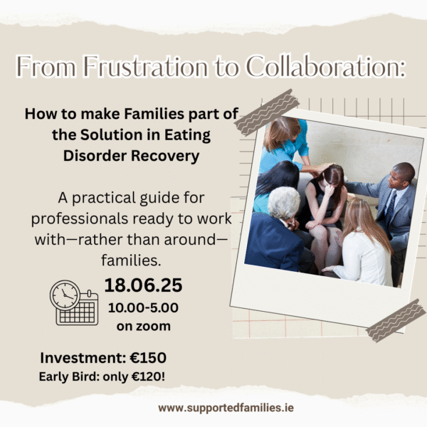 Workshop for eating disorder professionals on working with families