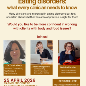 Eating Disorders: what every Clinician needs to know